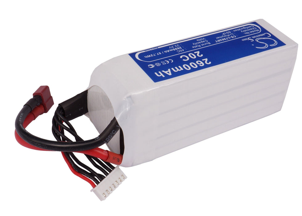 RC CS-LT963RT 2600mAh Helicopter Replacement Battery-2