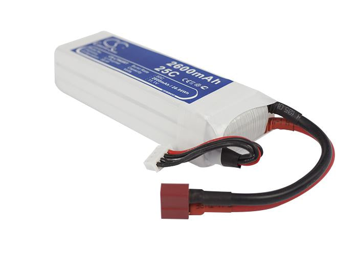 RC CS-LT965RT 2600mAh Train Replacement Battery-3