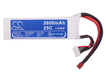 RC CS-LT967RT 2600mAh Plane Replacement Battery-5