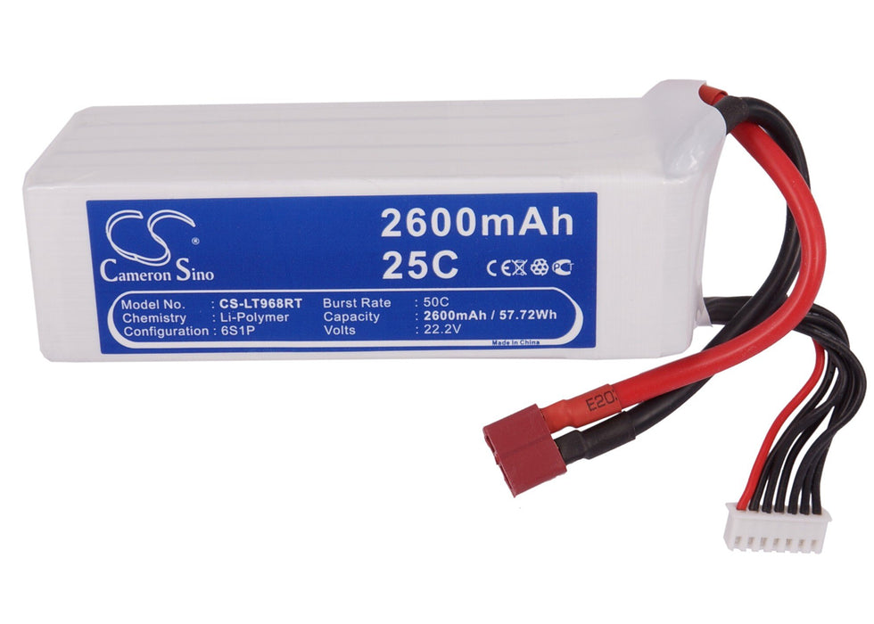 RC CS-LT968RT 2600mAh Helicopter Replacement Battery-5
