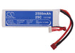 RC CS-LT974RT 2500mAh Train Replacement Battery-5