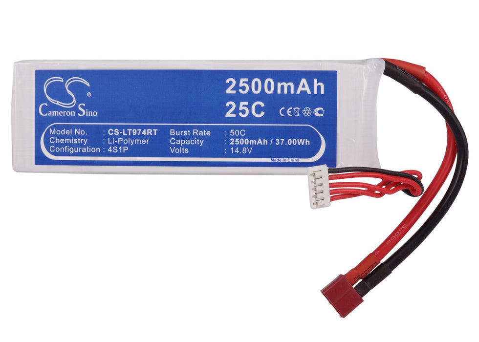 RC CS-LT974RT 2500mAh Train Replacement Battery-5