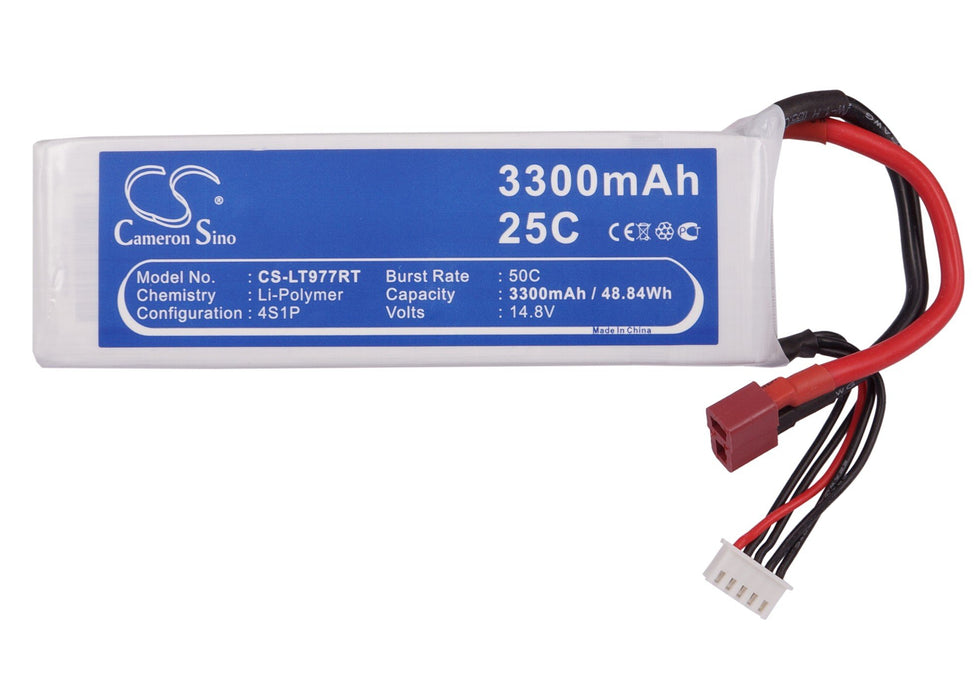 RC CS-LT977RT 3300mAh Train Replacement Battery-5