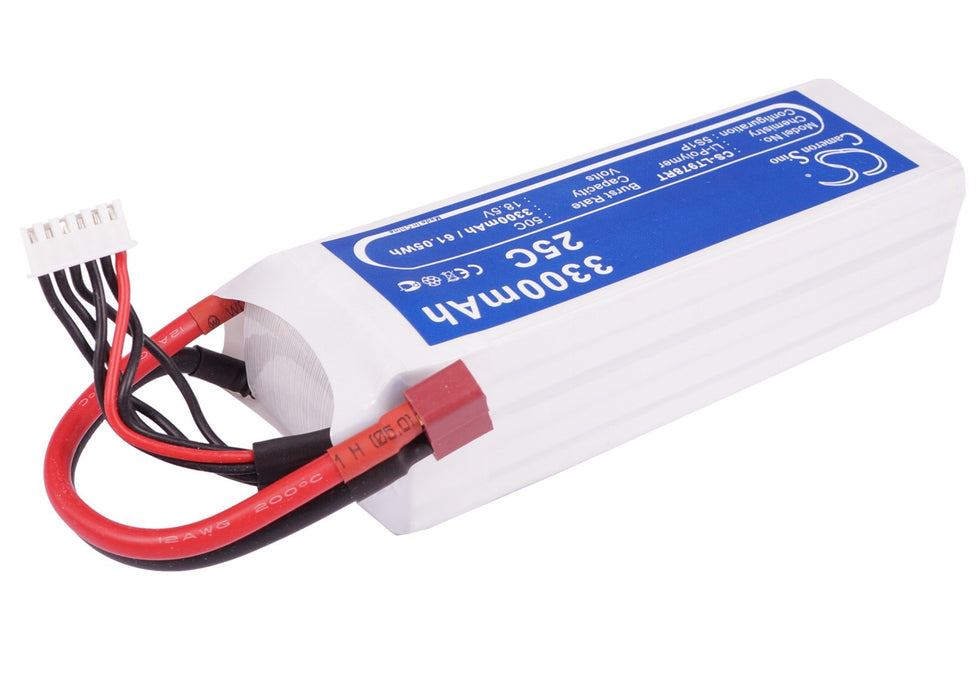 RC CS-LT978RT 3300mAh Helicopter Replacement Battery-2