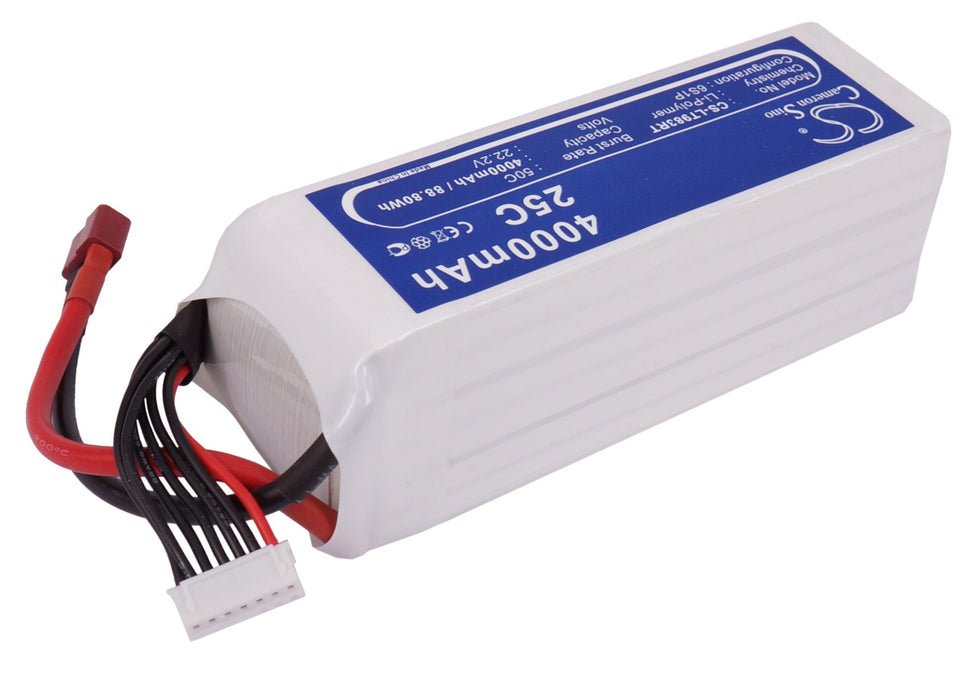 RC CS-LT983RT 4000mAh Helicopter Replacement Battery-2
