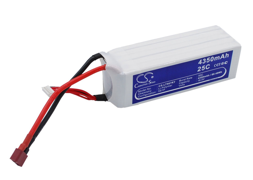 RC CS-LT987RT 4350mAh Helicopter Replacement Battery-2