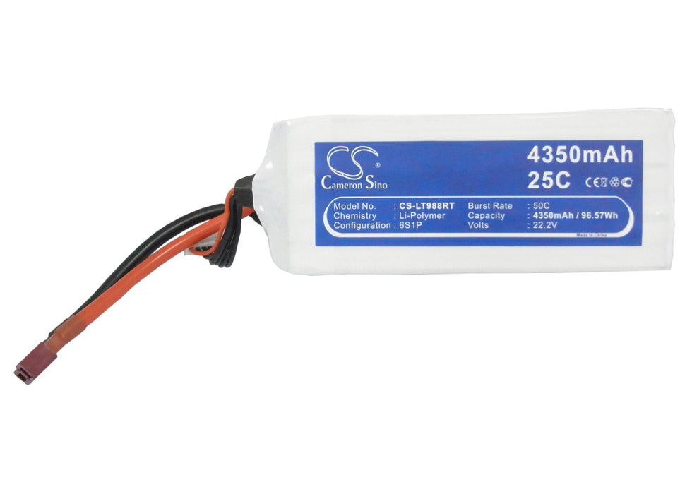 RC CS-LT988RT 4350mAh Helicopter Replacement Battery-5