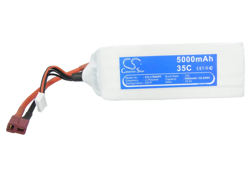 RC CS-LT992RT 5000mAh Helicopter Replacement Battery-5