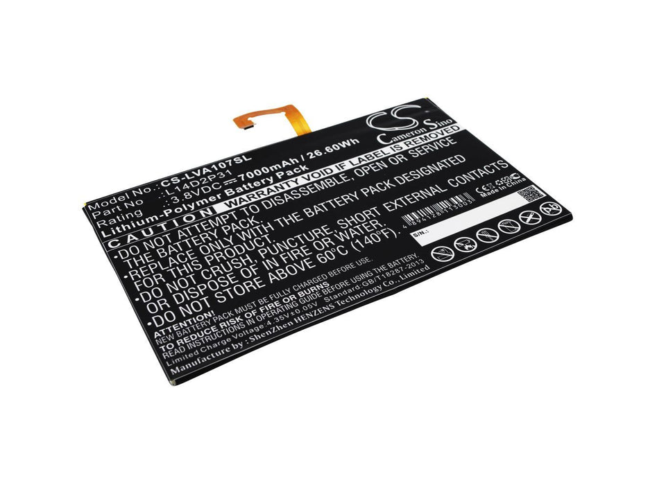 Lenovo A10-70 A10-70F A10-70L A10-70LC Tab 2 A10-3 Replacement Battery-main