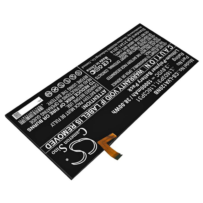 Lenovo YB-Q501F ZA1Y0061US Yoga A12 Laptop and Notebook Replacement Battery-2