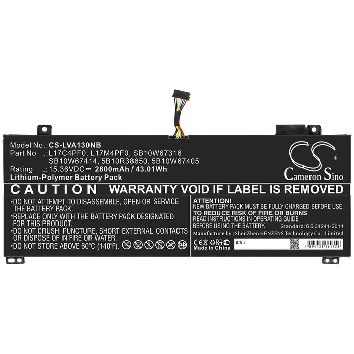 Lenovo xiaoxin Air 13 xiaoxin Air 13IWL Laptop and Notebook Replacement Battery-3
