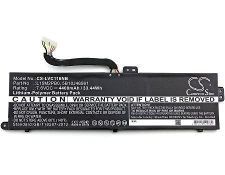 Lenovo 100S-11IBY Chromebook 11.6 Laptop and Notebook Replacement Battery-2