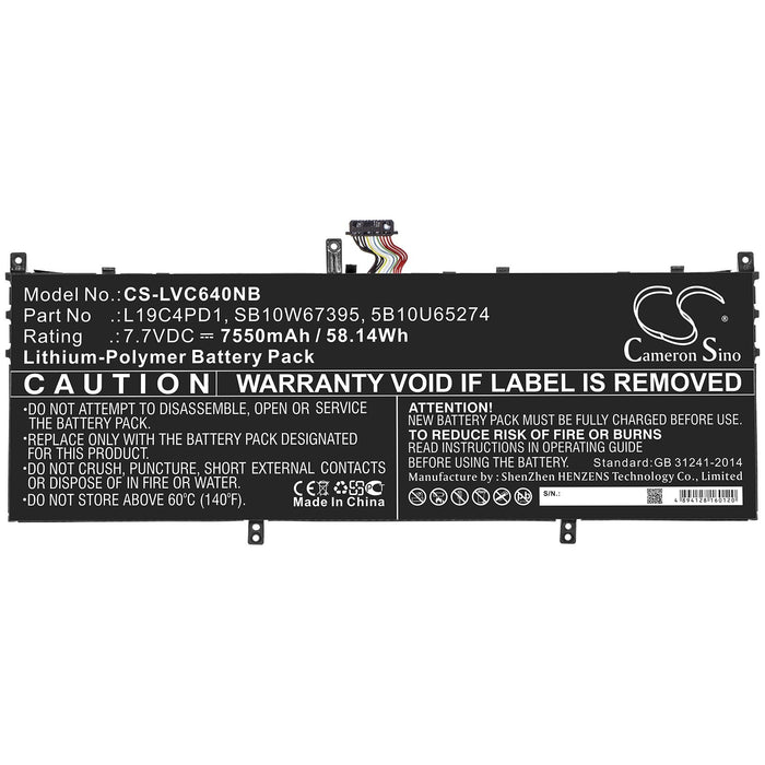 Lenovo Yoga C640 13 Yoga C640 13IML Laptop and Notebook Replacement Battery-3