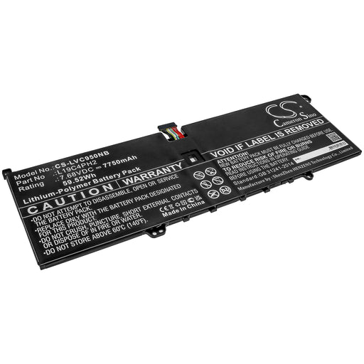 Lenovo Yoga C950 Laptop and Notebook Replacement Battery