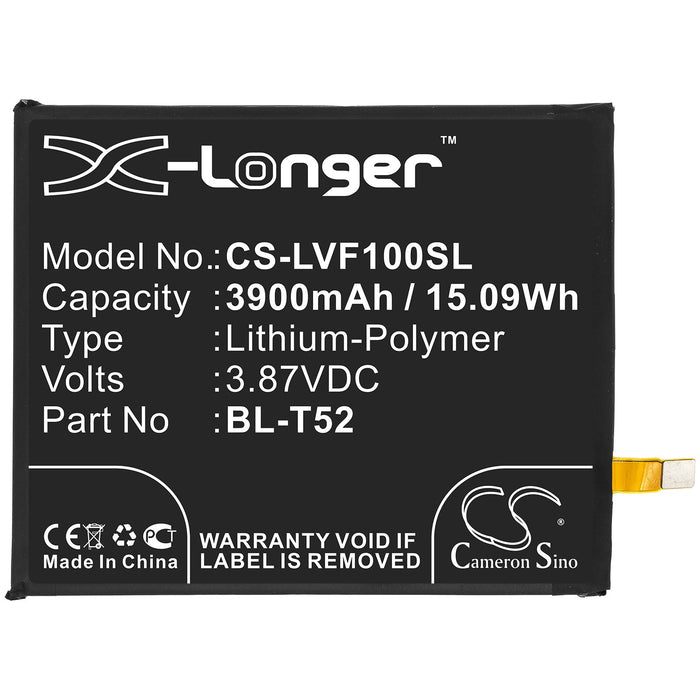 LG F100 F100EMW F100N F100TMK F100VM1 F100VMY LMF100EMW LMF100N LMF100TMK LMF100VM1 LMF100VMY Wing 5G Mobile Phone Replacement Battery-3