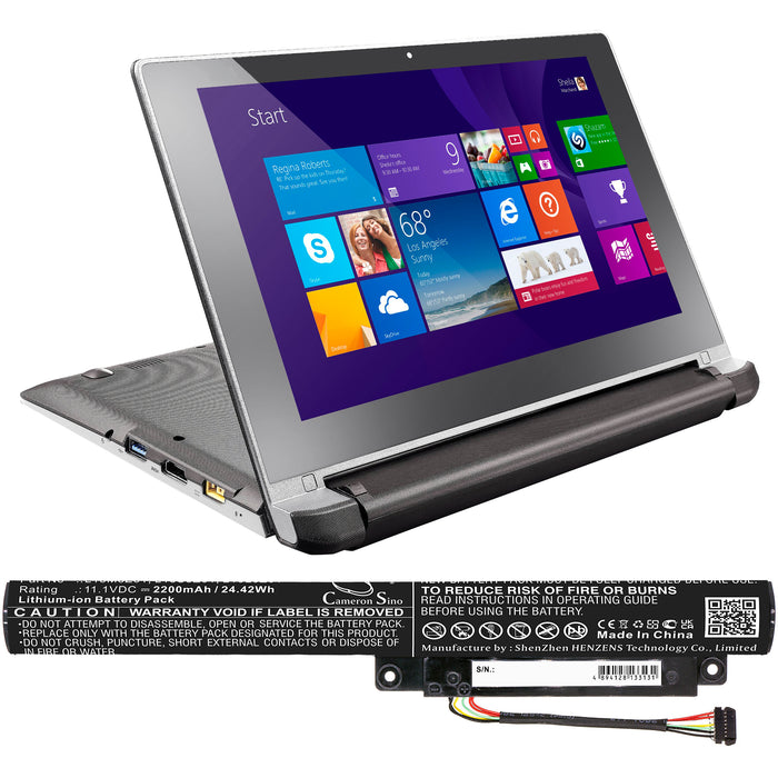 Lenovo 59-407061 59-439199 IdeaPad Flex 10 Laptop and Notebook Replacement Battery-5