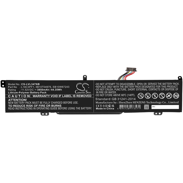 Lenovo Ideapad S540 15 Ideapad S540-15iml Ideapad S540-15iml 81ng001kau Ideapad S540-15iml 81ng0022au Ideapad  Laptop and Notebook Replacement Battery-3