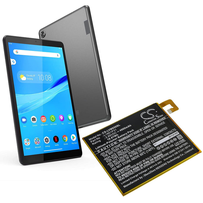 Lenovo Tab M8 TB8505F Tablet Replacement Battery-5