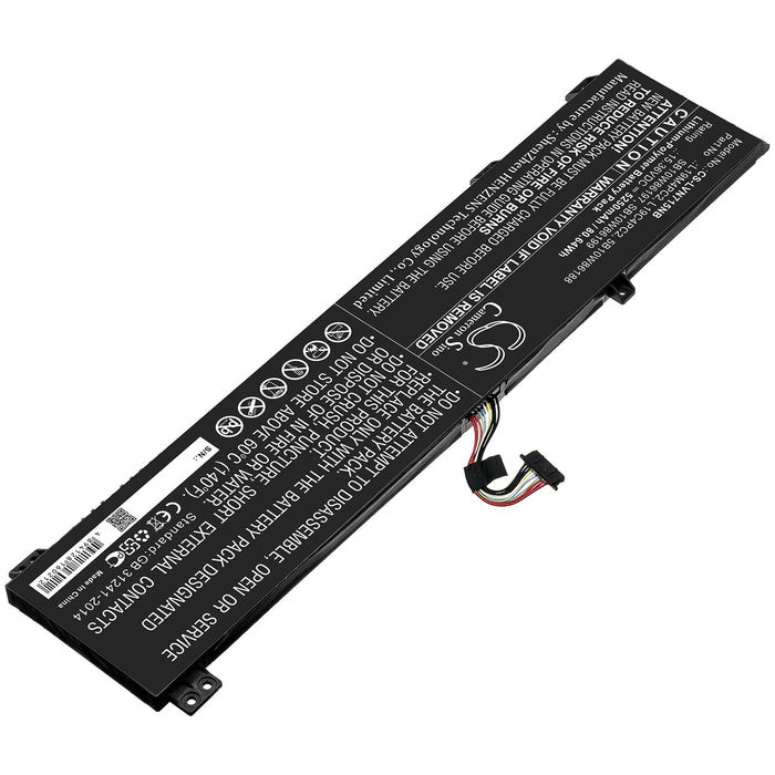 Lenovo Legion 5 15ARH05 Legion 5 15IMH05H Legion 5 17IMH05-82B3CTO1WW Legion 7 15 Legion 7 15IMH05 81YT0003US  Laptop and Notebook Replacement Battery-2