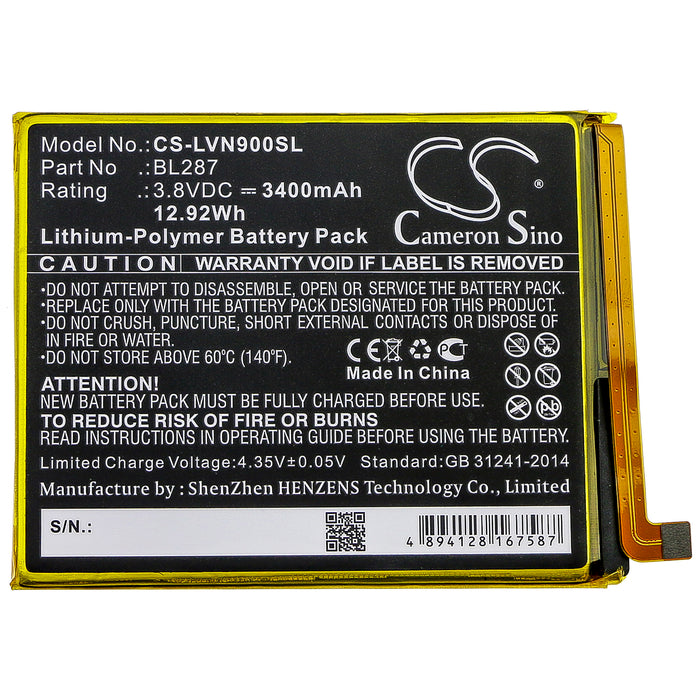Lenovo K9 Note Mobile Phone Replacement Battery-3