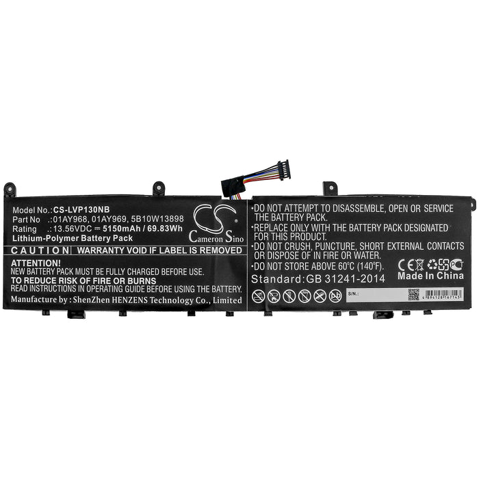 Lenovo ThinkPad P1 ThinkPad P1 20MD0001GE ThinkPad P1 20MD000DGE ThinkPad P1 20MD000NGE ThinkPad P1 20MD000SGE Laptop and Notebook Replacement Battery-3