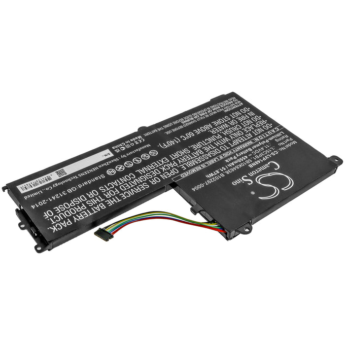 Lenovo Flex 4-1480 14in Flex 4-1570 Flex 4-1580 80VE IdeaPad Flex 4-1480 Laptop and Notebook Replacement Battery-2