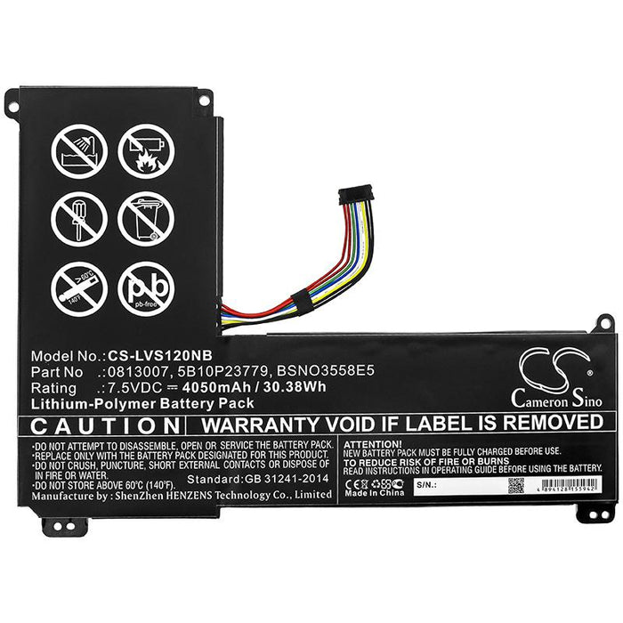 Lenovo Ideapad 120S-14 Ideapad 120S-14IAP IdeaPad 120S-14IAP (81A5) Seri IdeaPad 120S-14IAP (81A5004BGE IdeaPa Laptop and Notebook Replacement Battery-3