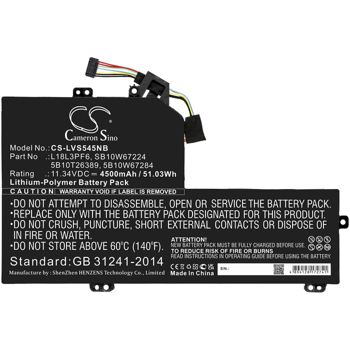 Lenovo Ideapad S540-15IWL Ideapad S540-15IWL GTX Laptop and Notebook Replacement Battery-3