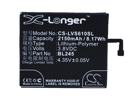 Lenovo S60 S60-t S60-w Replacement Battery-main