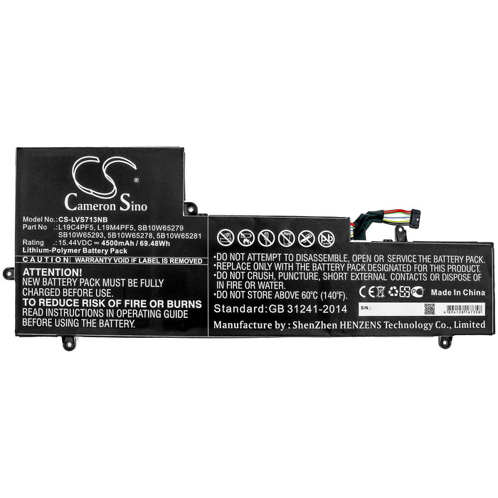 Lenovo Yoga Slim 7-15IIL Laptop and Notebook Replacement Battery-3