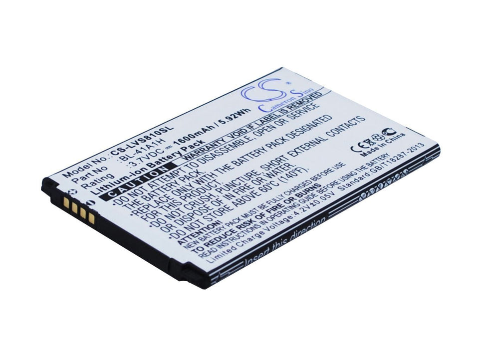 LG CZ2112LWR D390 D390N LGLS660AVB LS660 M 1600mAh Replacement Battery-main
