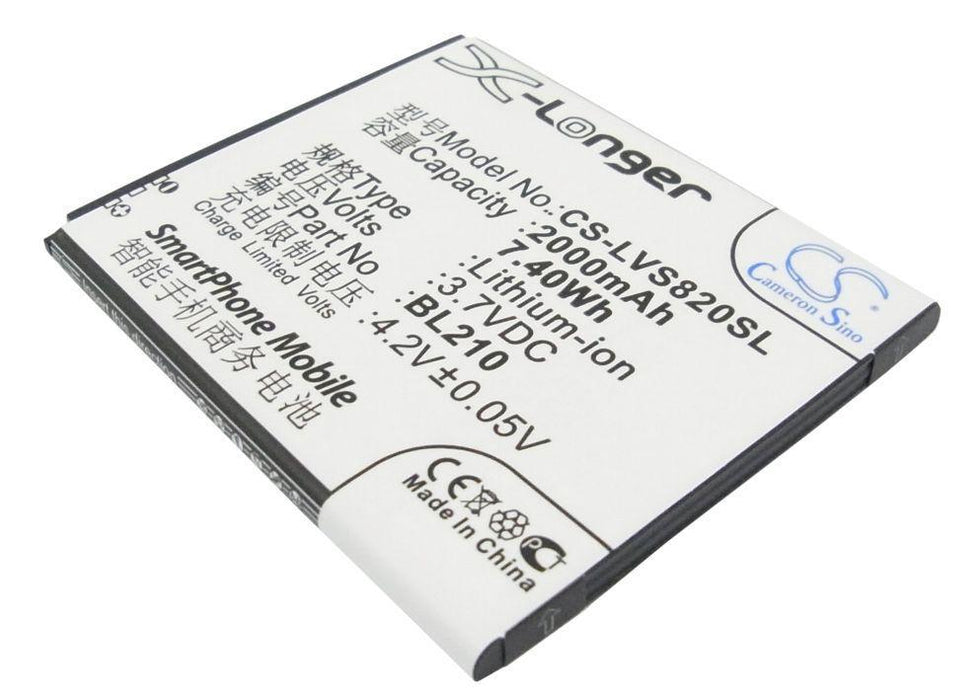 Lenovo A656 A658T A750e A766 A770E S650 S658t S820 Replacement Battery-main