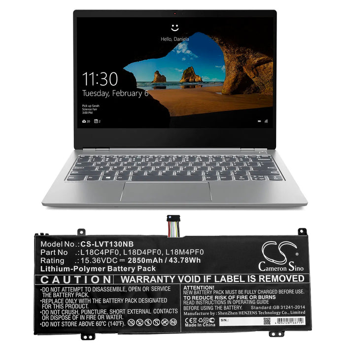 Lenovo ThinkBook 13s ThinkBook 13s-20R9005FSB ThinkBook 13S-20R9005GSB ThinkBook 13s-20R9005HPH ThinkBook 13s- Laptop and Notebook Replacement Battery-5