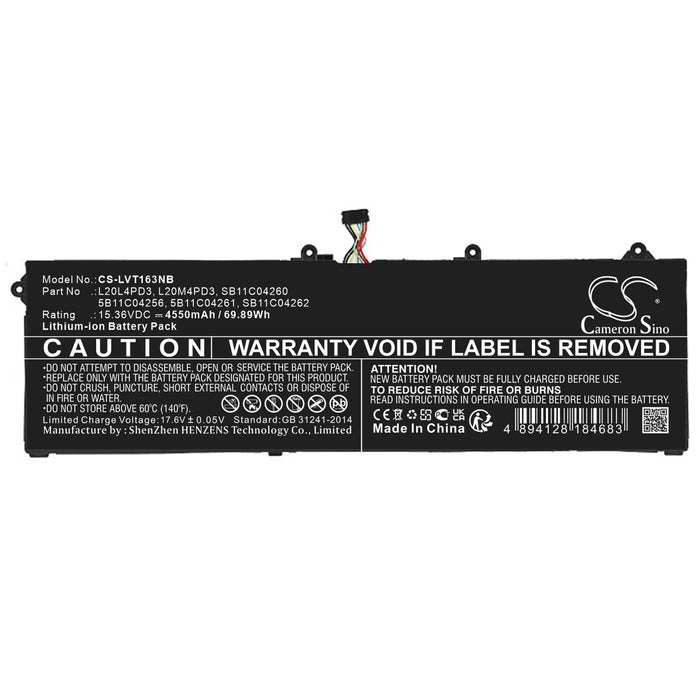 Lenovo Legion S7 15ACH6 82K8000EFR Legion S7 15ACH6 82K80015BR Legion S7 15ACH6 82K8001MUS Legion S7 15ACH6 82K800 RAID Controller Replacement Battery