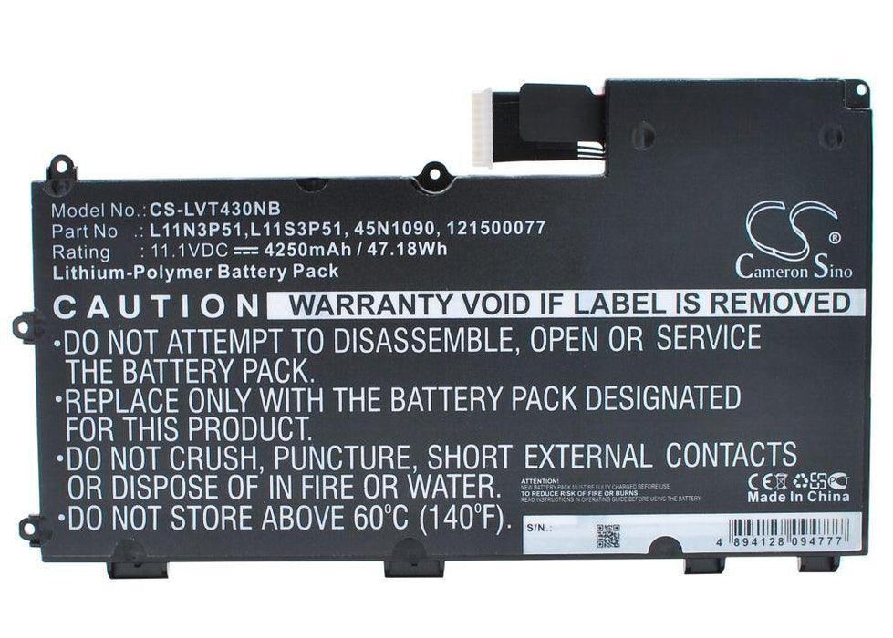 Lenovo Thinkpad T430u Replacement Battery-main