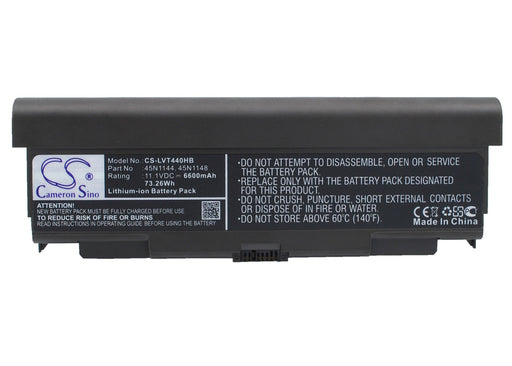 Lenovo 20AT0019CD ThinkPad L440 ThinkPad L 6600mAh Replacement Battery-main