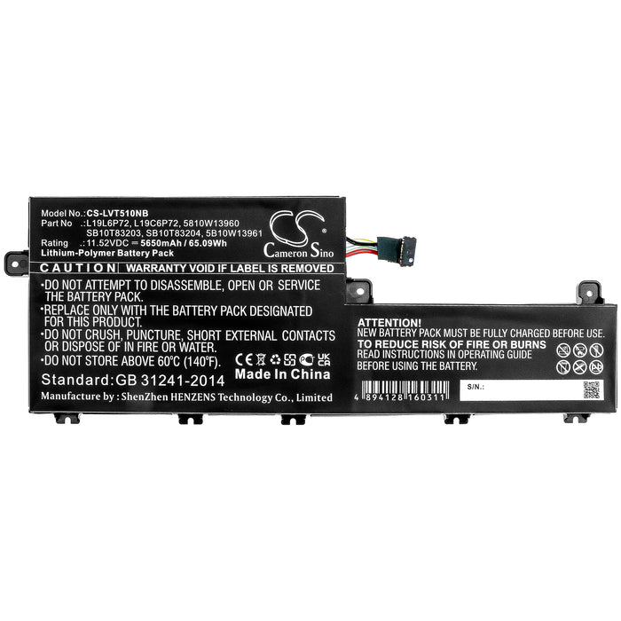 Lenovo ThinkPad P15v ThinkPad T15p Laptop and Notebook Replacement Battery-3