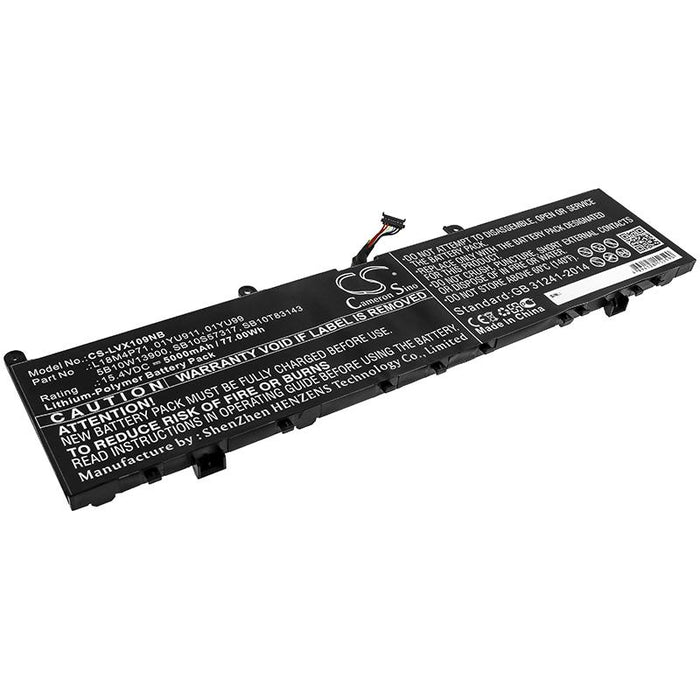 Lenovo ThinkPad P1 2019 ThinkPad P1 2019 20QTA000C Replacement Battery-main