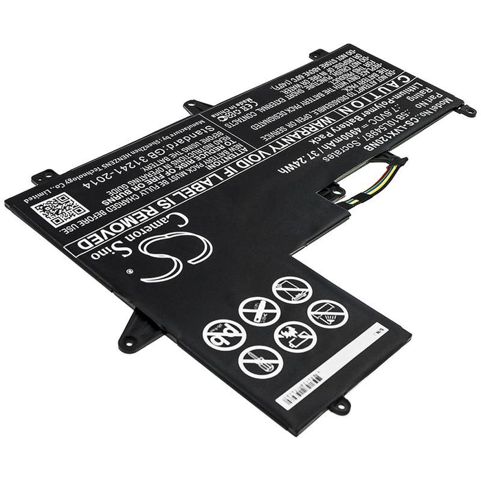 Lenovo Air 12 Xiaoxin Air 12 Xiaoxin Air 12 6Y30 Xiaoxin Air 12 6Y54 Xiaoxin Air 12 LTE Xiaoxin Air 12 WiFi Laptop and Notebook Replacement Battery-2