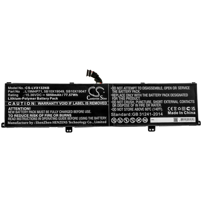Lenovo ThinkPad X1 Extreme Gen 3 ThinkPad X1 Extreme Gen 3 20TK ThinkPad X1 Extreme Gen 3 20TK ThinkPad X1 Ext Laptop and Notebook Replacement Battery-3