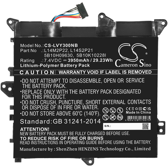 Lenovo 80LX 80LX001KUS 80LXX005US 80LX-X005US Flex 3-1120 Flex 3-1120 80LX Flex 3-1120 80LX001KUS Flex 3-1120  Laptop and Notebook Replacement Battery-3