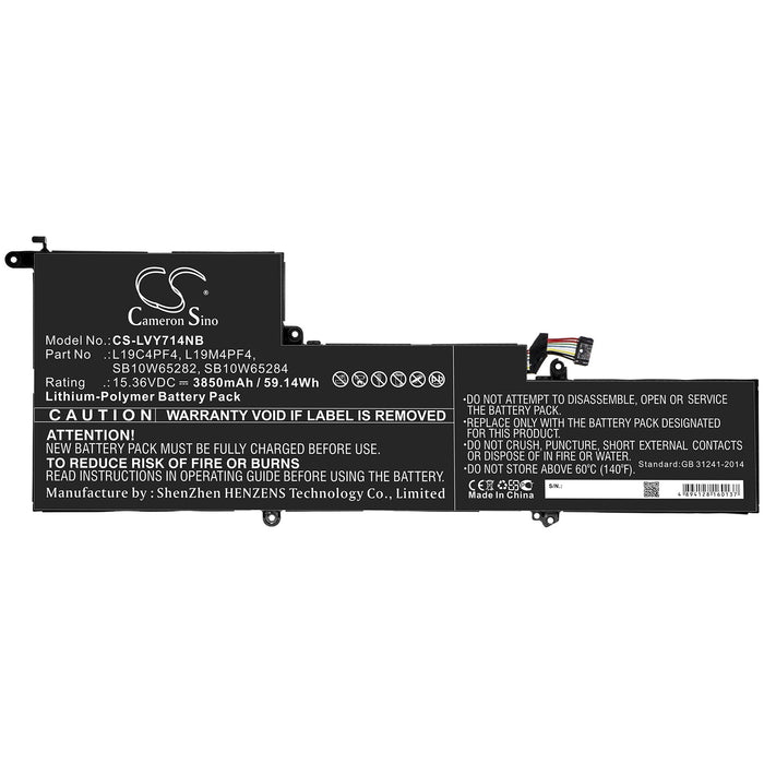 Lenovo Yoga 14s Yoga 7 Slim 14ARE05 Yoga Slim 7-14ARE Laptop and Notebook Replacement Battery-3