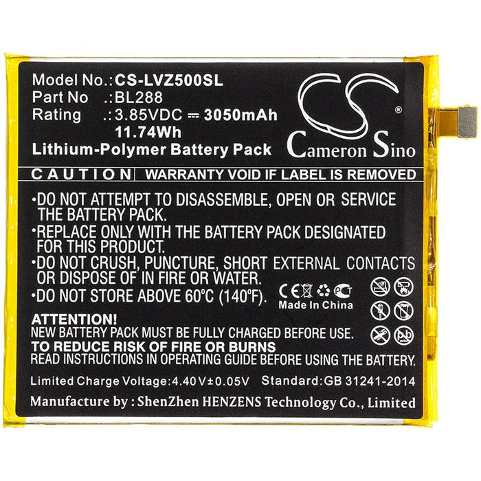 Lenovo L78011 L78012 Zuk Z5 Mobile Phone Replacement Battery-3