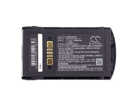 Zebra MC3200 MC32N0 MC32N0-S MC3300 4800mAh Replacement Battery-main