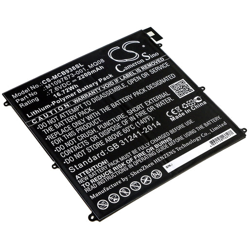Microsoft Surface Book 1938 Replacement Battery-main