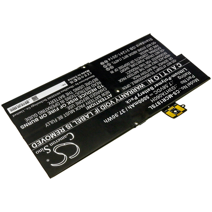 Microsoft Surface Pro X 1876 Keyboard Tablet Replacement Battery-2