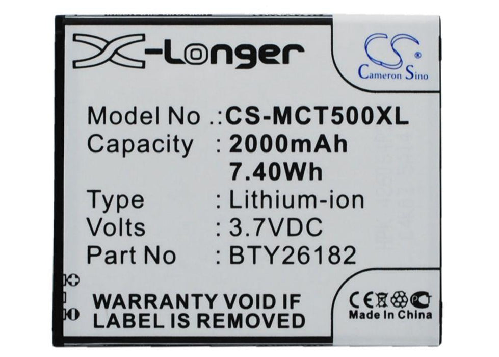 Mobistel Cynus T5 MT-9201b MT-9201S MT-920 2000mAh Replacement Battery-main