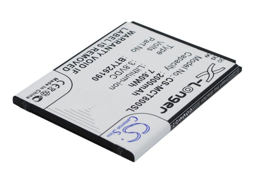 Mobistel Cynus T8 Mobile Phone Replacement Battery-2