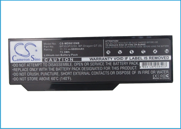 Packard Bell EasyNote W1000 EasyNote W1800 EasyNote W1801 EasyNote W1930 EasyNote W1950 EasyNote W3040 EasyNot Laptop and Notebook Replacement Battery-5