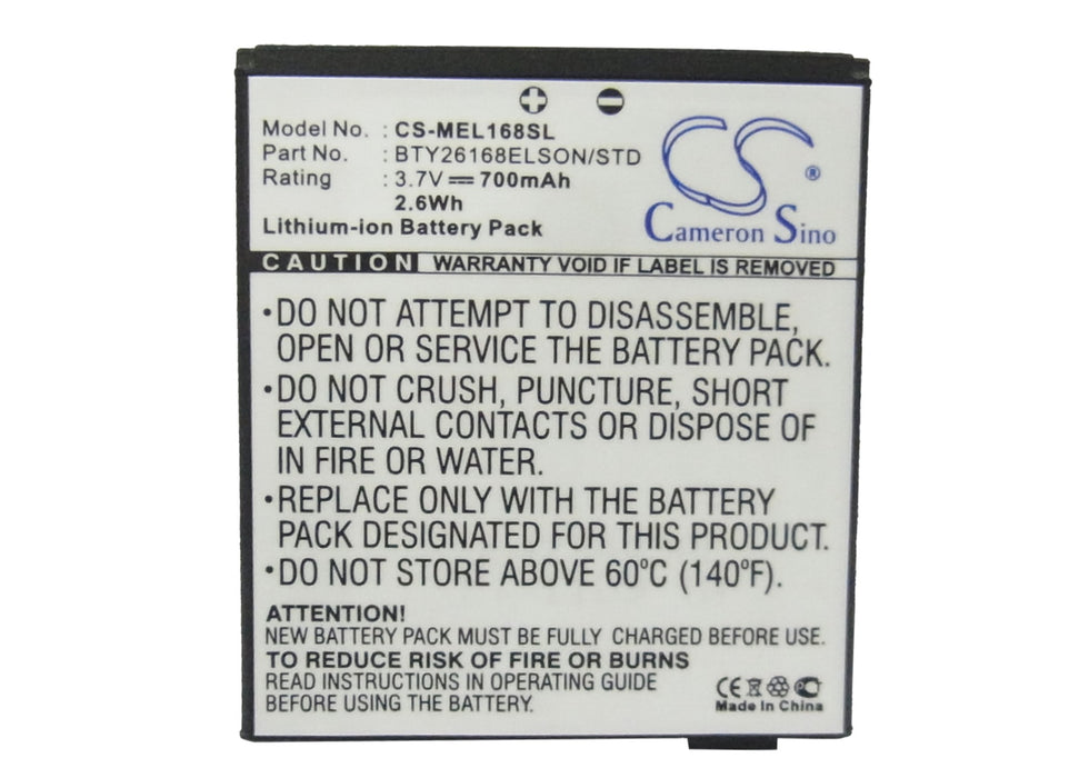 Elson ES1 Mobile Phone Replacement Battery-5